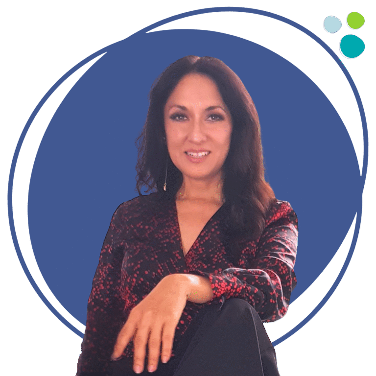 Gaby Valero – Blue Image Dots